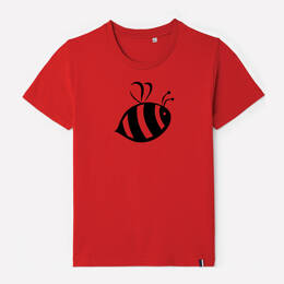 T-Shirt Enfant Abeille - Rouge