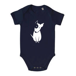 Body Bébé Chien - Bleu