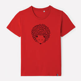 T-Shirt Enfant Hérisson Blotti - Rouge