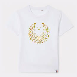 T-Shirt Enfant Hérisson Couché
