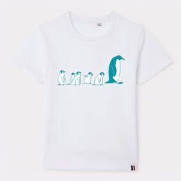 T-Shirt Enfant Famille Manchots