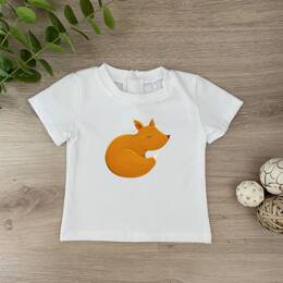 T-Shirt Bébé Renard couleurs