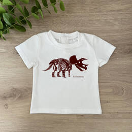 T-shirt Bébé Triceratops