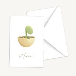 Carte de remerciement - Dinosaure