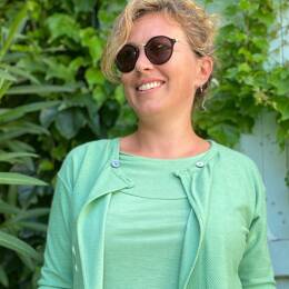 gilet Intemporel femme laine mérinos bio et soie