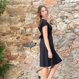 robe Plume femme laine mérinos bio et soie