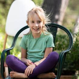 tee-shirt Petit Mousse enfant laine mérinos bio et soie