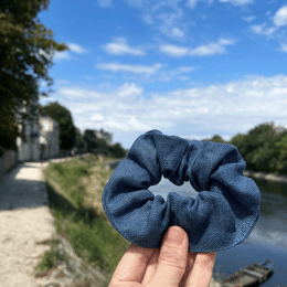 LE CHOUCHOU UPCYCLÉ - Bleu