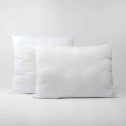Oreiller moelleux enveloppe coton percale NUAGE