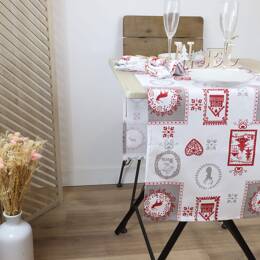 Chemin de table coton imprimés WINTER