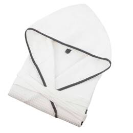 Peignoir enfant mixte en coton nid d'abeille JADOU