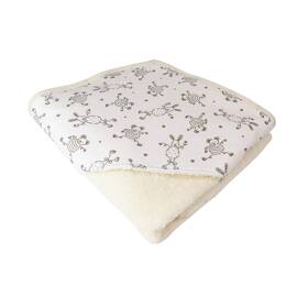 Cape de bain bébé coton éponge TOURNICOQUIN