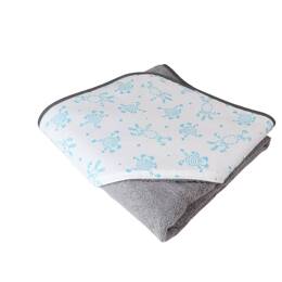 Cape de bain bébé coton éponge TOURNICOQUIN