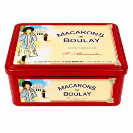 Boîte de macarons Belle époque