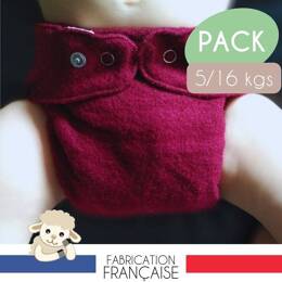 Lange bébé avec culotte en laine: Pack Facile
