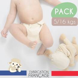 Couche lavable TE2 évolutive: Pack Facile