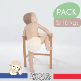 Couche lavable TE2 évolutive: Pack Complet