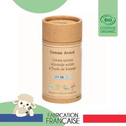 Crème solaire BIO naturelle pour bébé Indice SPF50