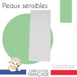 Voile de protection en laine pour couche bébé
