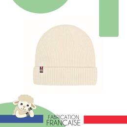 Bonnet 100% laine mérinos pour homme/femme