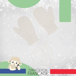 Moufles enfant 100% laine mérinos