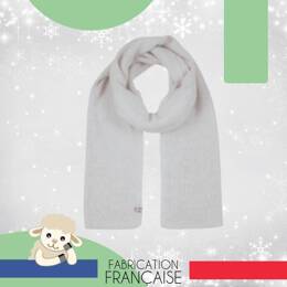 Echarpe adulte 100% laine mérinos