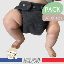 Lange bébé avec culotte en laine: Pack Découverte