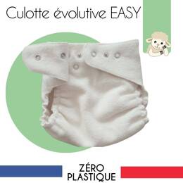Culotte évolutive en laine pour couche lavable