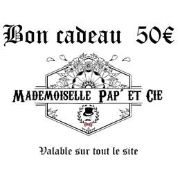 Bon cadeau 50 €
