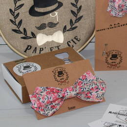 Noeud papillon pointe pré-noué pointe homme Liberty Wiltshire Pois de Senteur