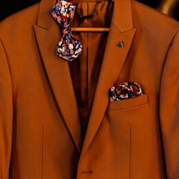 Pochette pour homme Liberty Thorpe Rouille