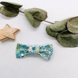 Barrette en Liberty Betsy Mint and Lemon
