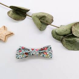 Barrette en Liberty Eloïse Mint