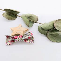 Barrette en Liberty Eloise rose