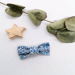 Barrette en Liberty Katie and Millie turquoise