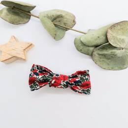 Barrette en Liberty Rosalind Rouge