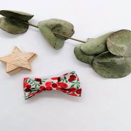Barrette en Liberty Wiltshire Christmas