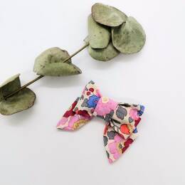 Barrette modèle "luxe" en Liberty Betsy Cuberton
