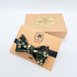 Nœud papillon ajustable enfant Liberty Mina Noir