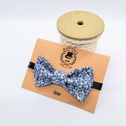 Nœud papillon ajustable enfant Liberty Pepper Bleu