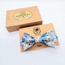 Noeud papillon homme en Liberty Betsy Centaurée