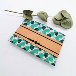 Pochette pour homme Liberty Deco Wings Vert