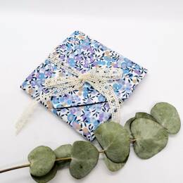 Pochette à alliance en Liberty Wiltshire Lilas