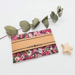 Pochette pour homme Liberty Thorpe Hill Rosy Pink