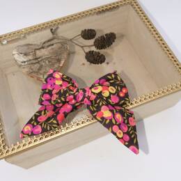 Barrette modèle "luxe" en Liberty Wiltshire Berry