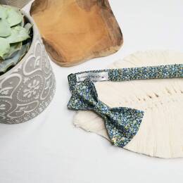 Noeud papillon homme en Liberty Pepper vert