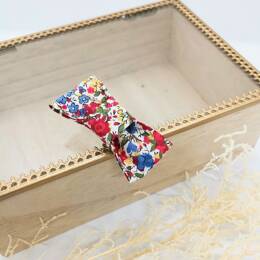 Barrette en Liberty Emma and Georgina Rouge