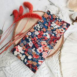 Protège livret de famille en Liberty Thorpe Rouille