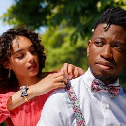 Noeud papillon homme Liberty Ciara Gris