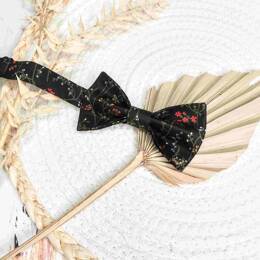 Noeud papillon homme Liberty Erica Noir